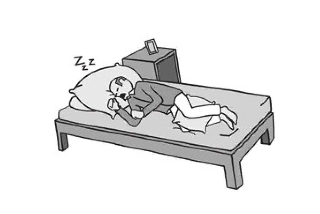 15. Slapen Een hard bed is absoluut noodzakelijk; vervang de matras als hij te zacht is.