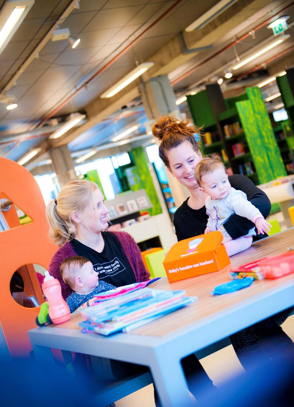 Dienstverlening openbare bibliotheken rondom voor- en