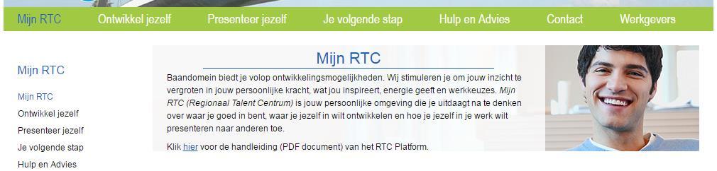 5. Helpdesk RTC en handleiding 5.1. Helpdesk RTC Heb je vragen en/of opmerkingen? Aarzel dan niet om contact te zoeken. De helpdesk van Baandomein is te bereiken per mail : helpdesk-rtc@baandomein.