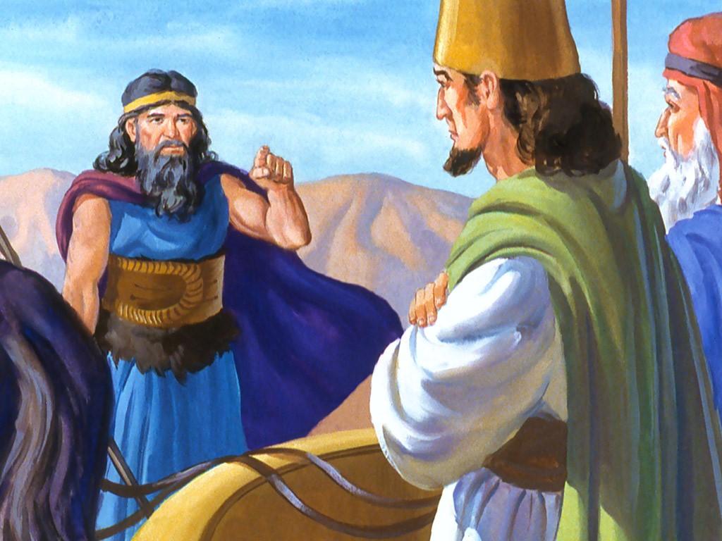 Welke voorstel deed Elia aan koning Achab?