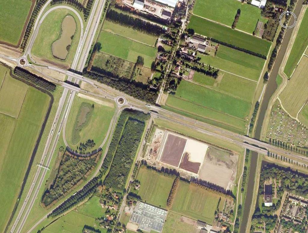 Pagina 11 6 Uitwerking aansluiting N244 De Purmerenderweg kruist in de huidige situatie ongelijkvloers de provinciale weg N244 (Edam - A7 - Alkmaar).