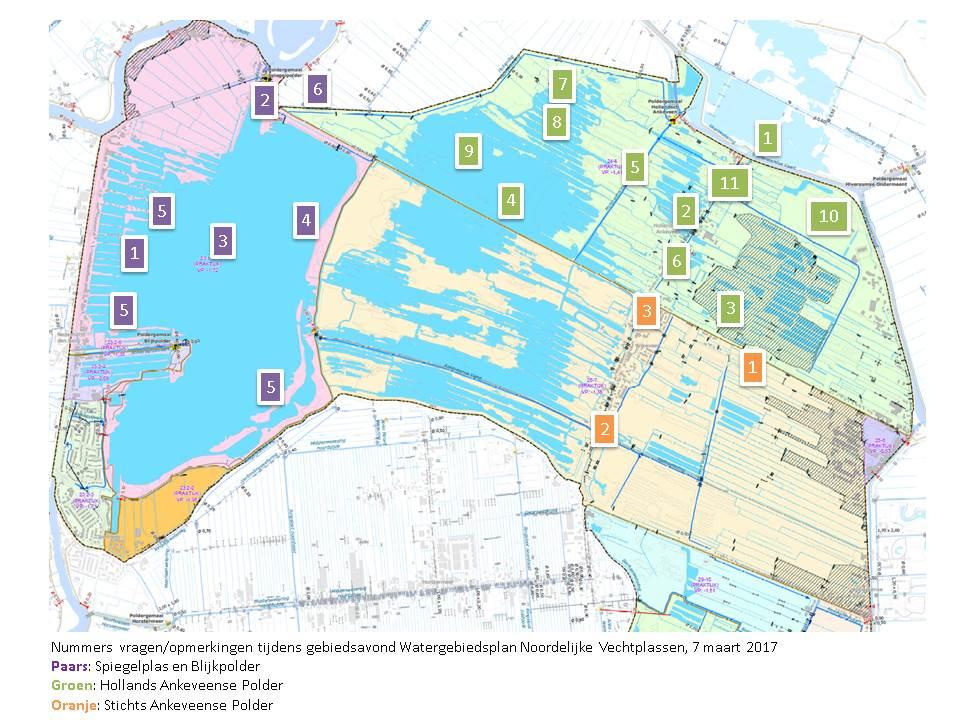 2 van 7 3 Tafelgesprek Stichts Ankeveense polder Voorzitter: Rob Tijsen Notulist : Bart Specken Nr. Aandachtspunt Discussie aan tafel 1 Wateroverlast Een bewoner heeft last van hoog water.