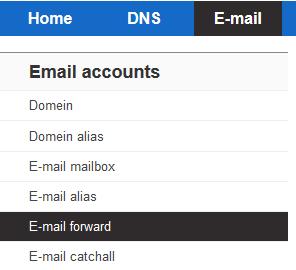Hoe kan ik een mailbox doorsturen bij een hostingpakket? In het bedieningspaneel Portaal kunt u via E-mail forward e-mail doorsturen.