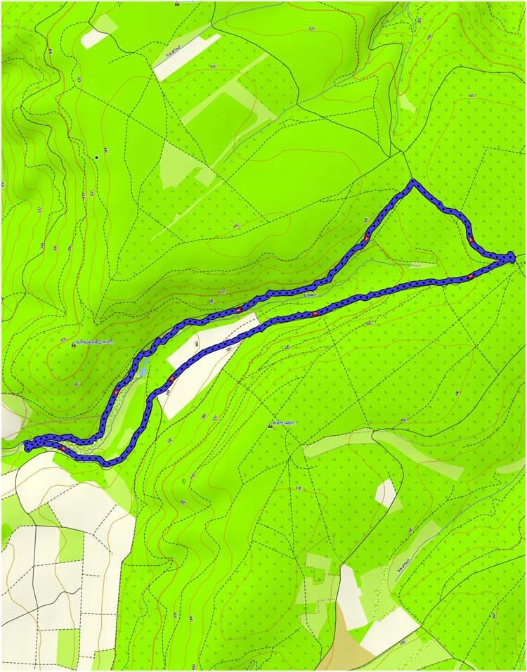 Volledige wandelkaart