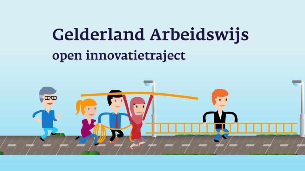 Toelichting Gelderland Arbeidswijs 1. Meedoen en een idee indienen 2.