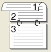 Driver en software Tweezijdig afdrukken/folder 2 Gebruik deze optie om een folder af te drukken of tweezijdig af te drukken. Geen Tweezijdig afdrukken uitschakelen.