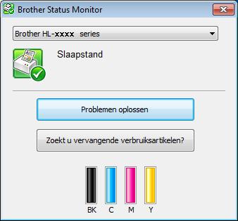 Driver en software Status Monitor 2 Het hulpprogramma Status Monitor is een configureerbare softwaretool waarmee u de status van een of meerdere apparaten kunt controleren.