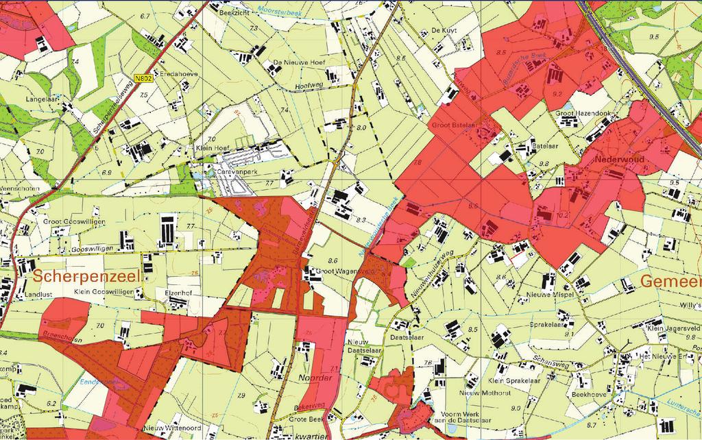 Planomgeving: locatie, omgeving en beschermde natuurgebieden Natura 2000 gebieden.