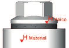 geklemde onderdelen lager zijn (kwaliteit 8 of 0) Staal (doorgehard) 485 ± (Hv0,3 3.