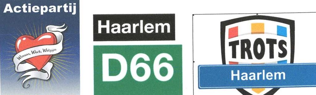 voor Haarlem otie 'Zicht op aatschappelijke Vastgoed' De Gemeenteraad van Haarlem in vergadering bijeen, donderdag 10 november, in beraadslaging over de programmabegroting 2017-2021, constaterende