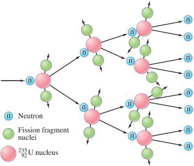 Neutron energieverdelingen De vermenigvuldigingsfactor k is de verhouding van splijtingsneutronen geboren in generatie i+1 tot die in i Neutronen worden geboren in