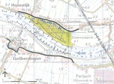 maar de verwachte waterstandsstijging het hoofd te bieden dmv dijkversterking.