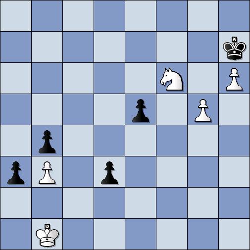 Pe4 Kh7 Pf6+ Op het oog niet altijd even duidelijk maar bij voortduring gewonnen voor wit, ook in de slotstand. Ter verduidelijking: Na 22... Dd7 komt Geert goed weg met het niet gespeelde 23. Pg5!