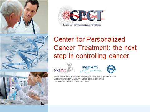 Hoofdstuk: Het Centrum voor Personalized Cancer Treatment met een eigen bestuur en commissarissen, georganiseerd.