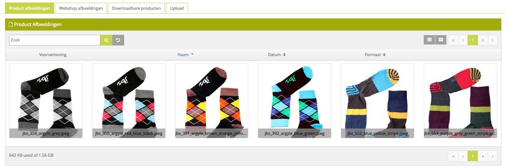 In de volgende cursus ga je de nieuwe sokken tonen in je webshop Voor je gaat beginnen met het aanpassen van de productlijst, heb je nog wat hulpbestanden nodig van de site van de Webshopheld.