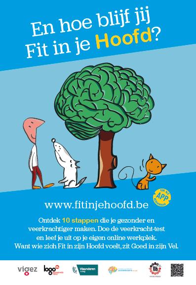 Fit in je Hoofd-affiche Deze affiche