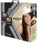 Kleuren video kit Maestrokit 8493G Enkelvoudige kleurenkit met Maestro Zilver monitor en Powercom entreepaneel De kit omvat: