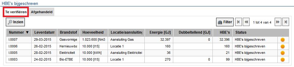 3 Nieuwe inboeking Elektriciteit Let op: Voordat u gaat inboeken moet u een aantal gegevens bij uw rekening opvoeren.