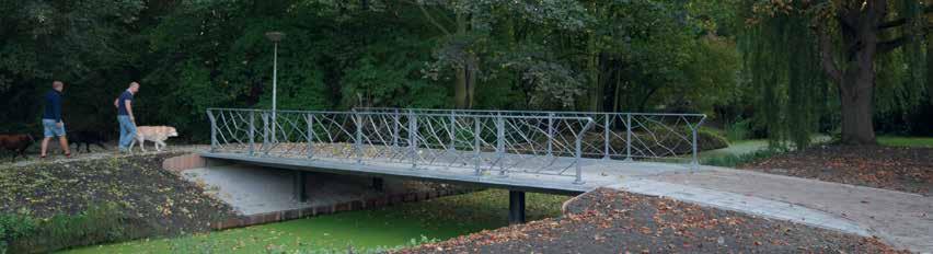 5 6 bestaan uit een veelheid aan niet-optimale onderdelen met zeer veel verbindingen. Een voorbeeld zijn fietsbruggen met een houten of kunststof dek.