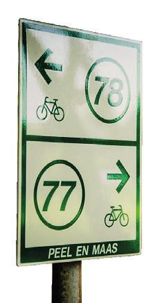 4 TAKEN 2016 Coördinatie beheer en onderhoud fietsroutenetwerk en overige fietsroutes Het Routebureau zorgt voor het beheer en onderhoud van het fietsroutenetwerk, Landelijke Fietsroutes (LF), de