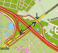 Een veilige fietsroute voor scholieren van de middelbare scholen. In de vorm van een fietstunnel of brug. Exaten Baexem (tunneltje).