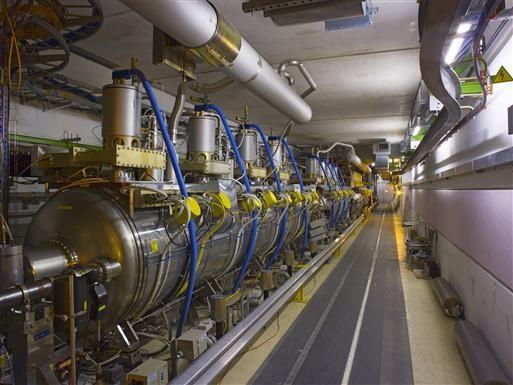 Versnel sectie van de LHC Circulaire versneller: Goed