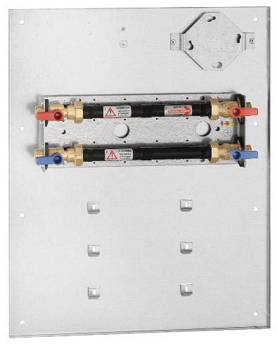 700005 003 Dimensions (mm) 480 x 610 7000 Plaque de montage en acier pour module PLURIMOD et fonctions eau sanitaire.
