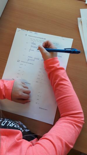 Groep 4 Weekbeurt: Isa en Valerie Huiswerk: Spelling: mollen; woorden met een korte klank aan het eind van een klankgroep.