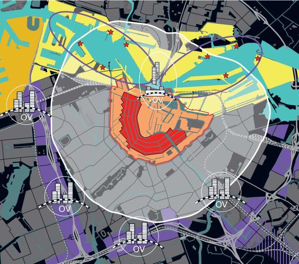 1: Kader Oosterdokseiland Met de ontwikkeling van kavel 5b en 6 van het Oosterdokseiland voor wordt het stedelijk ensemble ODE afgemaakt.