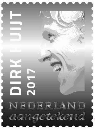 Voorheen waren er al een zilveren postzegels verschenen op 10 oktober 2011 van Piet Hein.