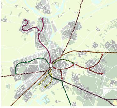 uitgebreid onderzocht in fase 1c; zie hoofdstuk 6. In dit hoofdstuk laten we de milieueffecten van de alternatieven kortheidshalve buiten beschouwing. 5.