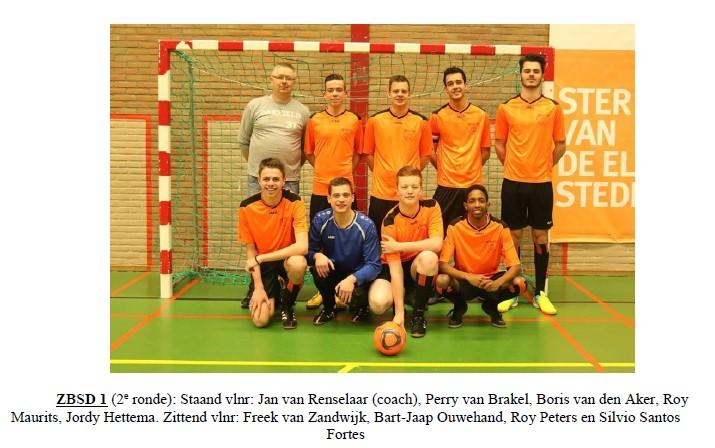 ZBSD 2 de en 3 de ronde KNDSB-competitie: Zondag 8 januari 2017 was de tweede ronde KNDSB-competitie gehouden in Franeker.