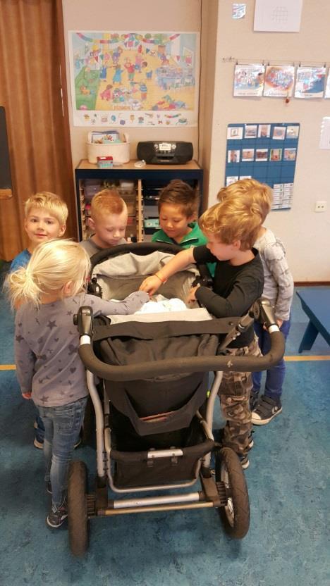 Dinsdag is juf Gerdien in groep 5 en is juf