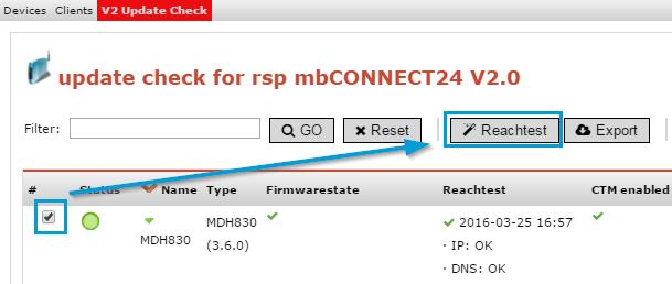 BENAMING Status Name Type Status van het device, offline of inactief. Naam van device. Type van device.