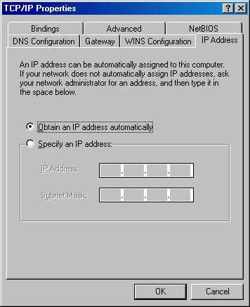G) Klik op de tab DNS-configuratie. H) Zorg dat DNS wordt gedeactiveerd. I) Klik op de tab Gateway.