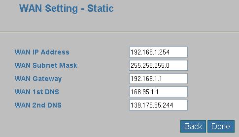 1483 Bridged -> Static 20 