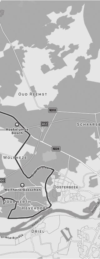 Kastanjelaan 2,4 LA Utrechtseweg 2,9 RD idem Rotonde 1/2 krs Heidesteinlaan 3,8 RA Dorpstraat 3,9 LA Wilgenpas 4 RD Van Riessenstraat 4,5 LA Dorpstraat 4,8 RD Ritzema Bosweg N225 fietspad rechts 6,8