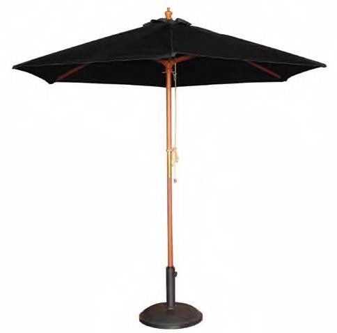 Zware parasolvoet apart verkrijgbaar.