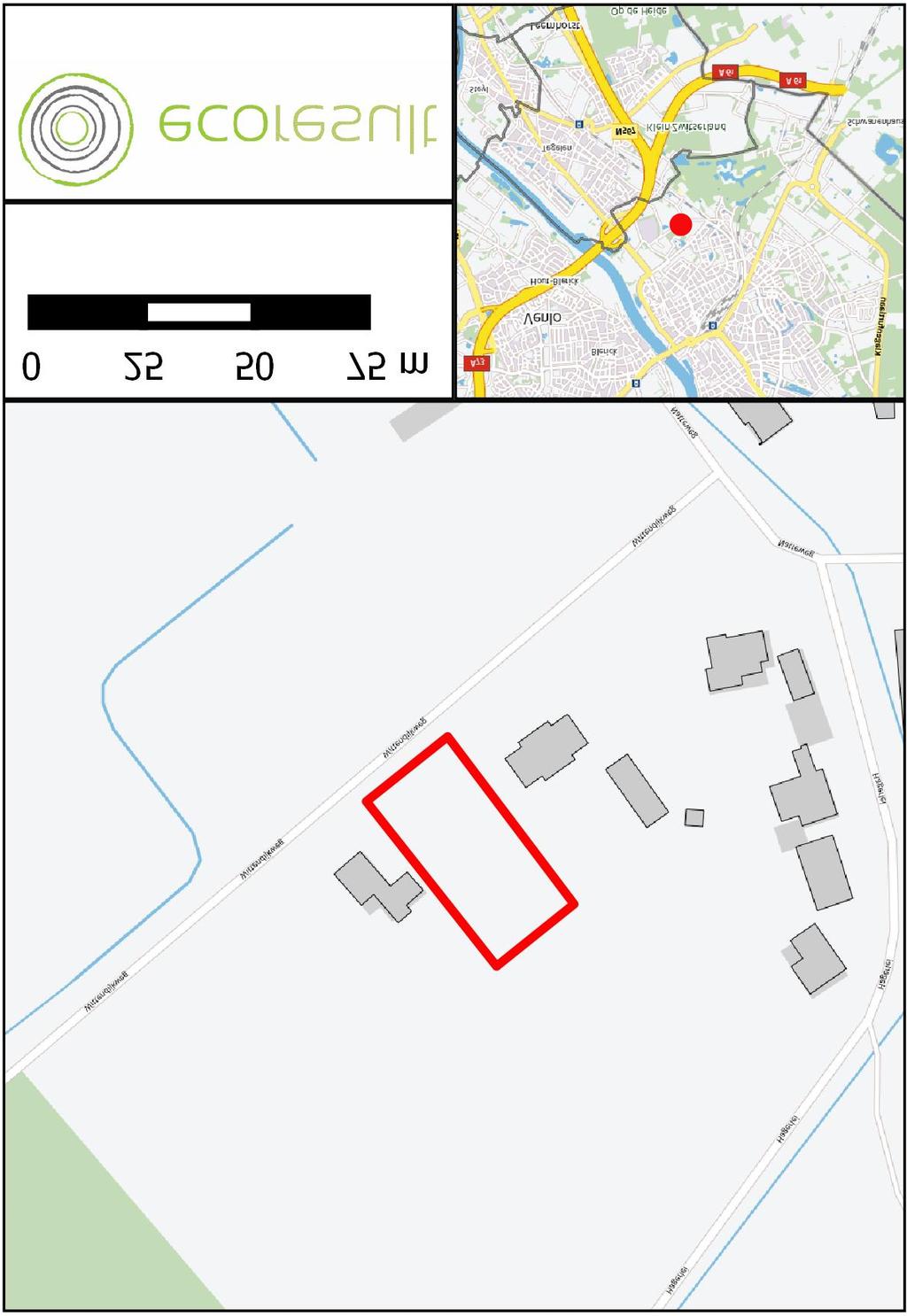 3 Omschrijving plangebied Het plangebied genaamd Wittendijkweg, Venlo is gelegen ten zuiden van de bebouwde kom van Venlo (gemeente Venlo, provincie Limburg).