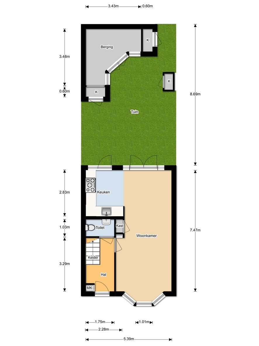 Aan deze plattegrond kunnen geen rechten worden ontleend.