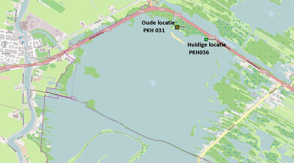2 Beschrijving van de zwemwaterlocaties. 2.1 Situering en beschrijving De Wijde Blik is onderdeel van het Noordelijke Vechtplassengebied. De plas ligt ten oosten van Vreeland.