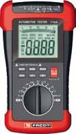 825 8 0,200 Automotive multimeter - Meet RMS/600V CAT III - Functioneert met de ampèretang 711A-P500 - Meet zonder stroomcontact AC/DC: 0 tot 500 A (inductie meeting) - Automatische "nul" instelling