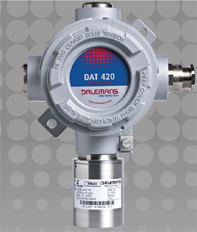 DAT 420 Gas- of zuurstof-detector