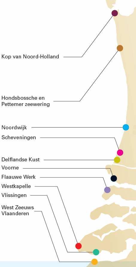 Toelichting programma Zwakke Schakels Kust (1) Aanleiding: Toetsing waterkeringen (2003): 10 locaties voldeden niet aan veiligheidsnorm;