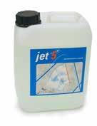 fluorverbinding en verwijdert algen, stof, mos, roet etc. 6 liter per 100 liter water (bij normale vervuiling).