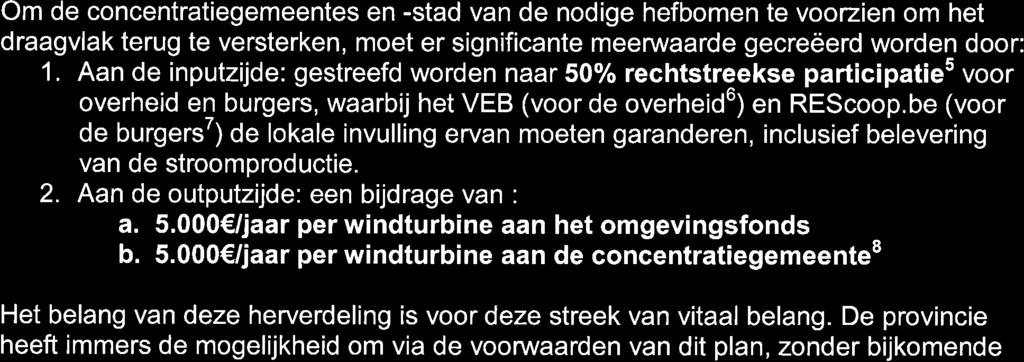 o Projectontwikkelaars sloten contracten af met perceeleigenaars in zones tegenstrijdig met de lokale visiel. o Perceeleigenaren sloten op hun beurt ook verschillende contracten af.