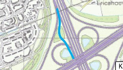 Door het verschuiven van de verbindingsweg Deventer-Zwolle vervalt de bestaande verbindingsweg. Dat is weergegeven op de detailkaart 6, 9 en 10.