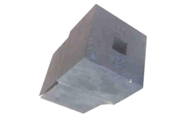 UNI Eindklos kunststof unieindklos 65x65x50/100 mm 50 070.004.716 4,75 Vergelijkbaar met het aluminium metselprofiel heeft ook kunststof een vaste maatvoering.
