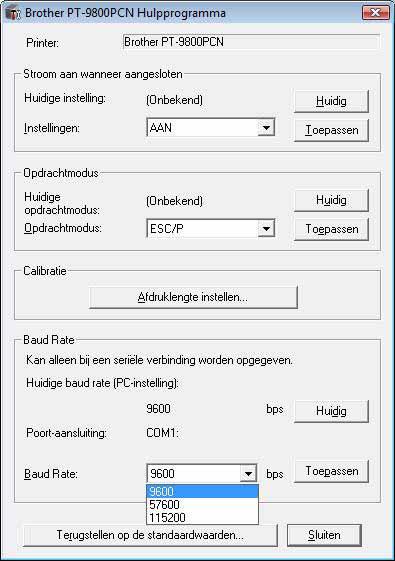 6 De baudrate van de computer instellen Klik op de knop Start in de taakbalk 1 en klik vervolgens op Configuratiescherm.