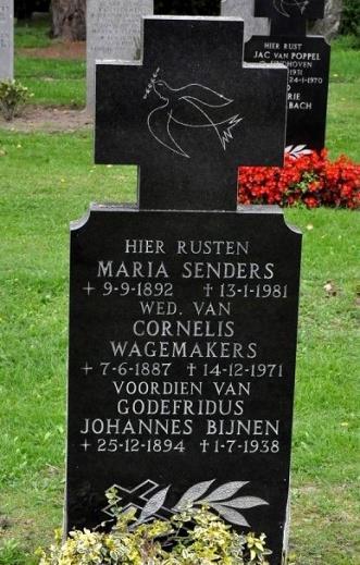 11.2.3.3 Maria Senders Geboren op 9 september 1892 te Veldhoven en Meerveldhoven en is overleden op 13 januari 1981.